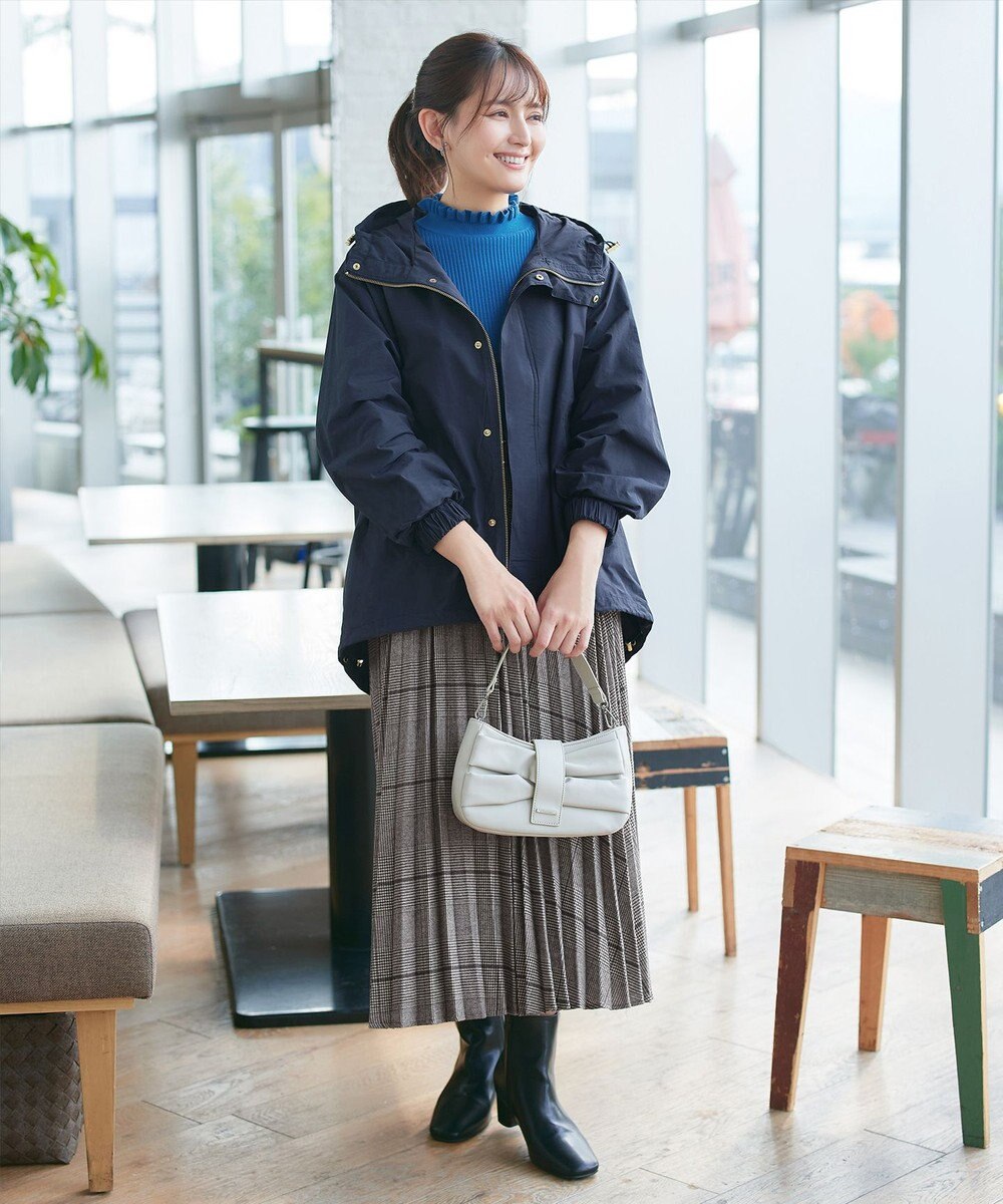 Tiaclasse 【新色追加・洗える】撥水ドロストマウンテンパーカー 