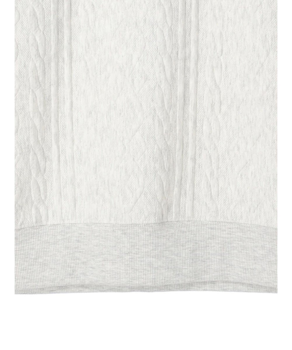 CRAFT STANDARD BOUTIQUE ケーブル柄カットプルオーバー2 