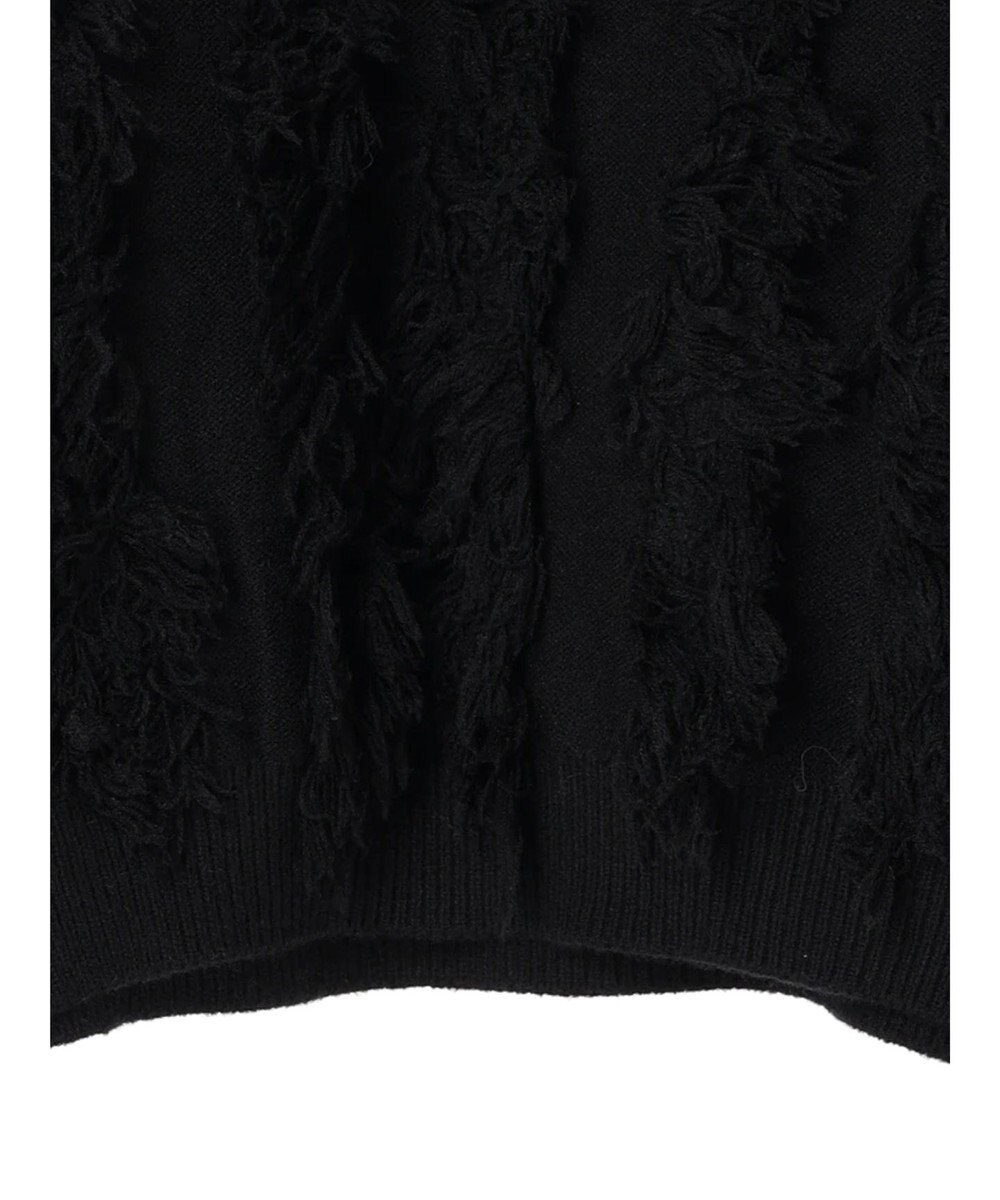 CRAFT STANDARD BOUTIQUE ボリュームフリンジニットプルオーバー 