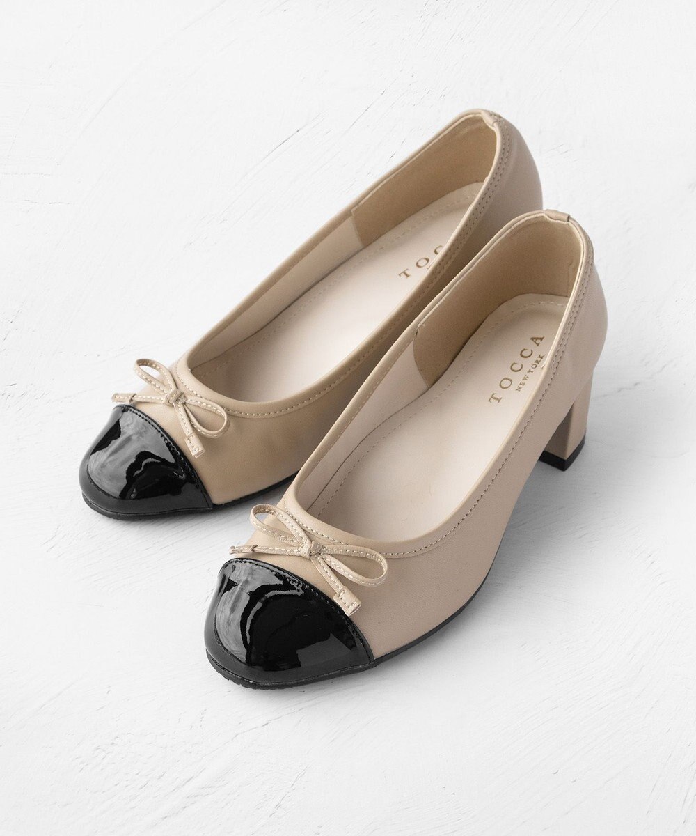TOCCA 【晴雨兼用】TINY RIBBON RAIN PUMPS レインパンプス 