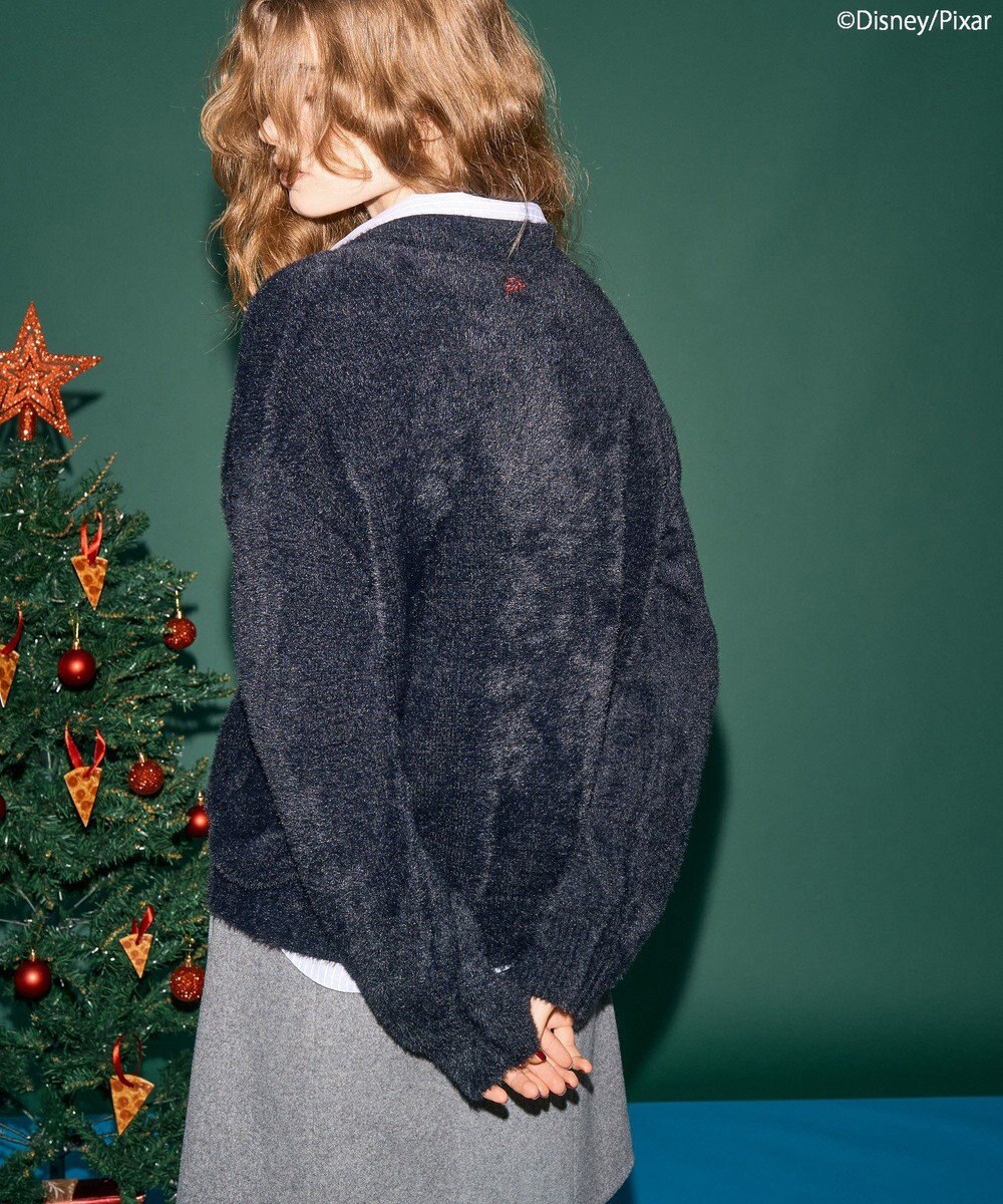 AMERICAN HOLIC 【PIZZA PLANET】衿付きニットプルオーバー 