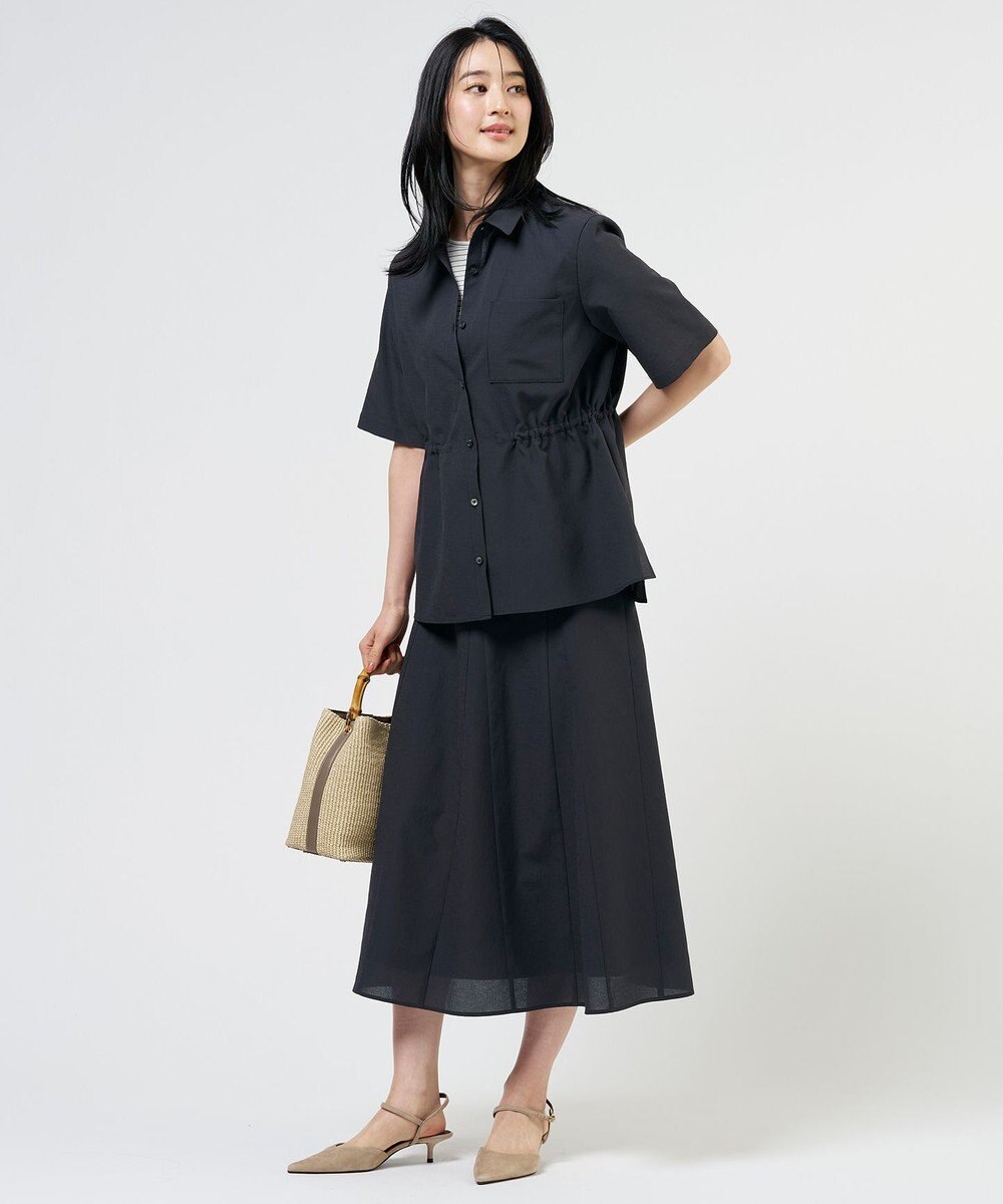 J.PRESS LADIES 【WEB限定カラーあり】アキハ BREEZE COOL フレア スカート 