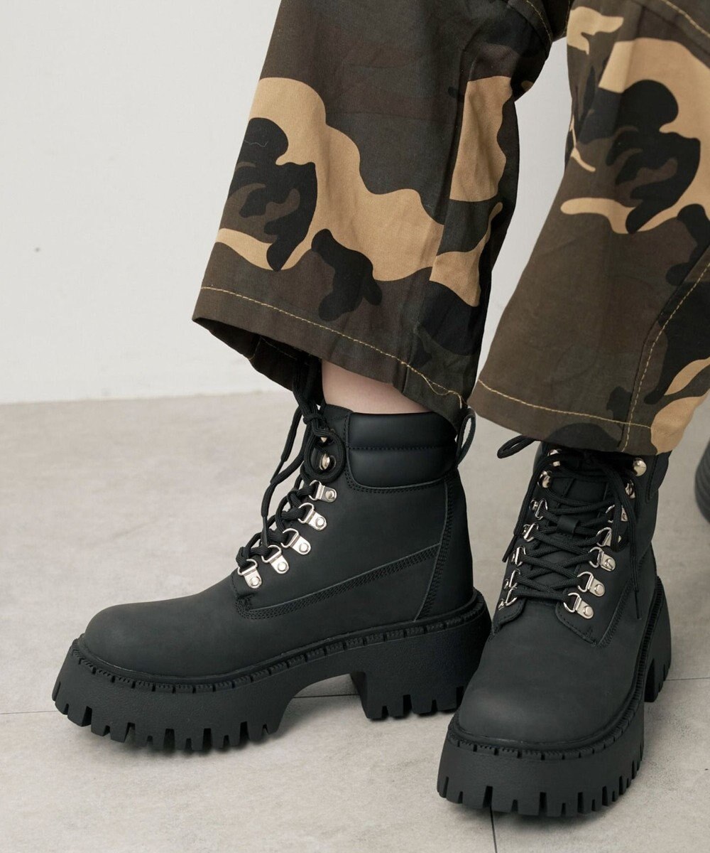 WEGO 厚底トレッキングブーツ 