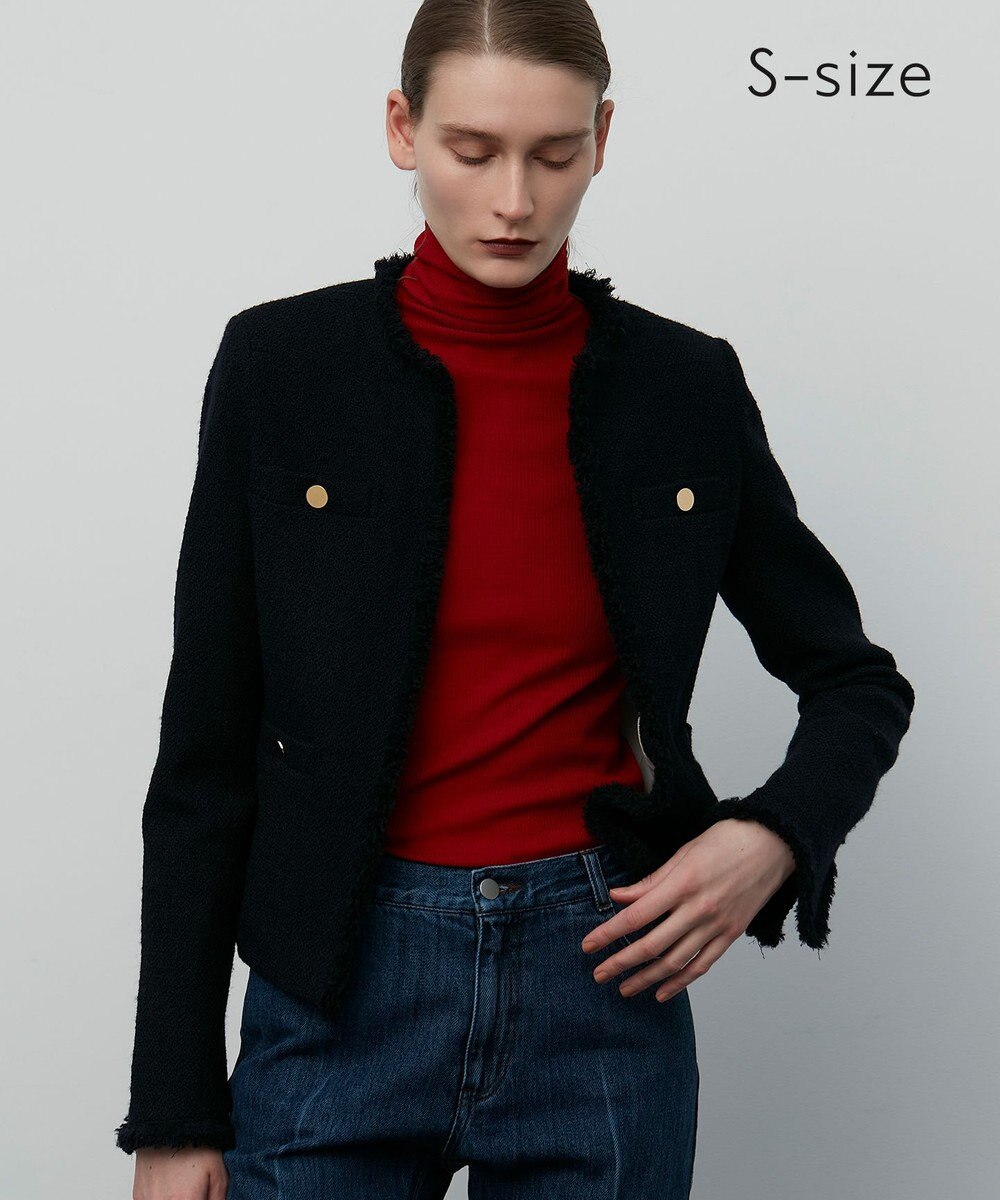 BEIGE， 【S-size】CAMBON / ツイードジャケット 