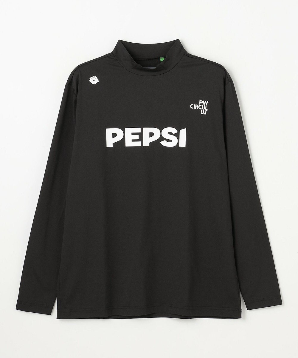 PW CIRCULUS 〈Pepsiコラボ〉【UNISEX】Pepsi 9-LOGO モックネック　ロングT 