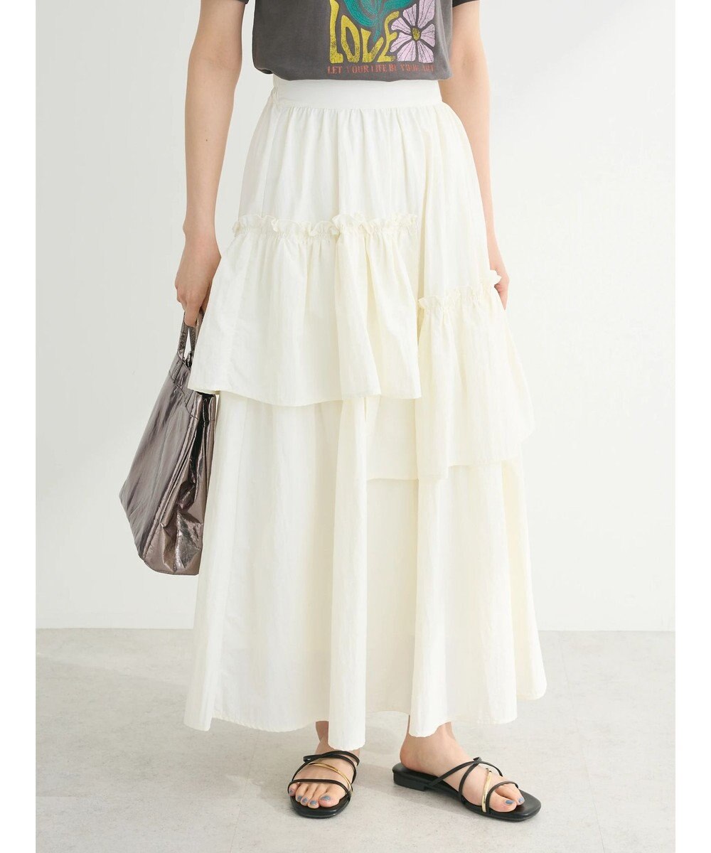 Green Parks ・ＥＬＥＮＣＡＲＥ　ＤＵＥ　アシメティアードスカート 