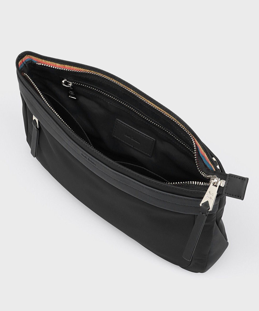 Paul Smith ナイロンブライトストライプトリム SS25 2WAYミニショルダーバッグ 