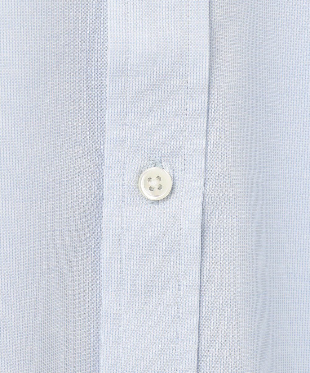 J.PRESS MEN 【KING SIZE】ピンチェックジャージ バンドカラーシャツ 