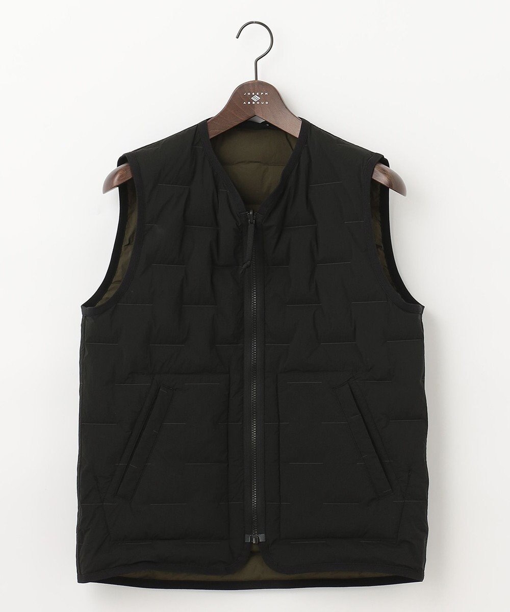 JOSEPH ABBOUD MOUNTAIN 【UNISEX】リバーシブルストレッチ ダウンベスト 