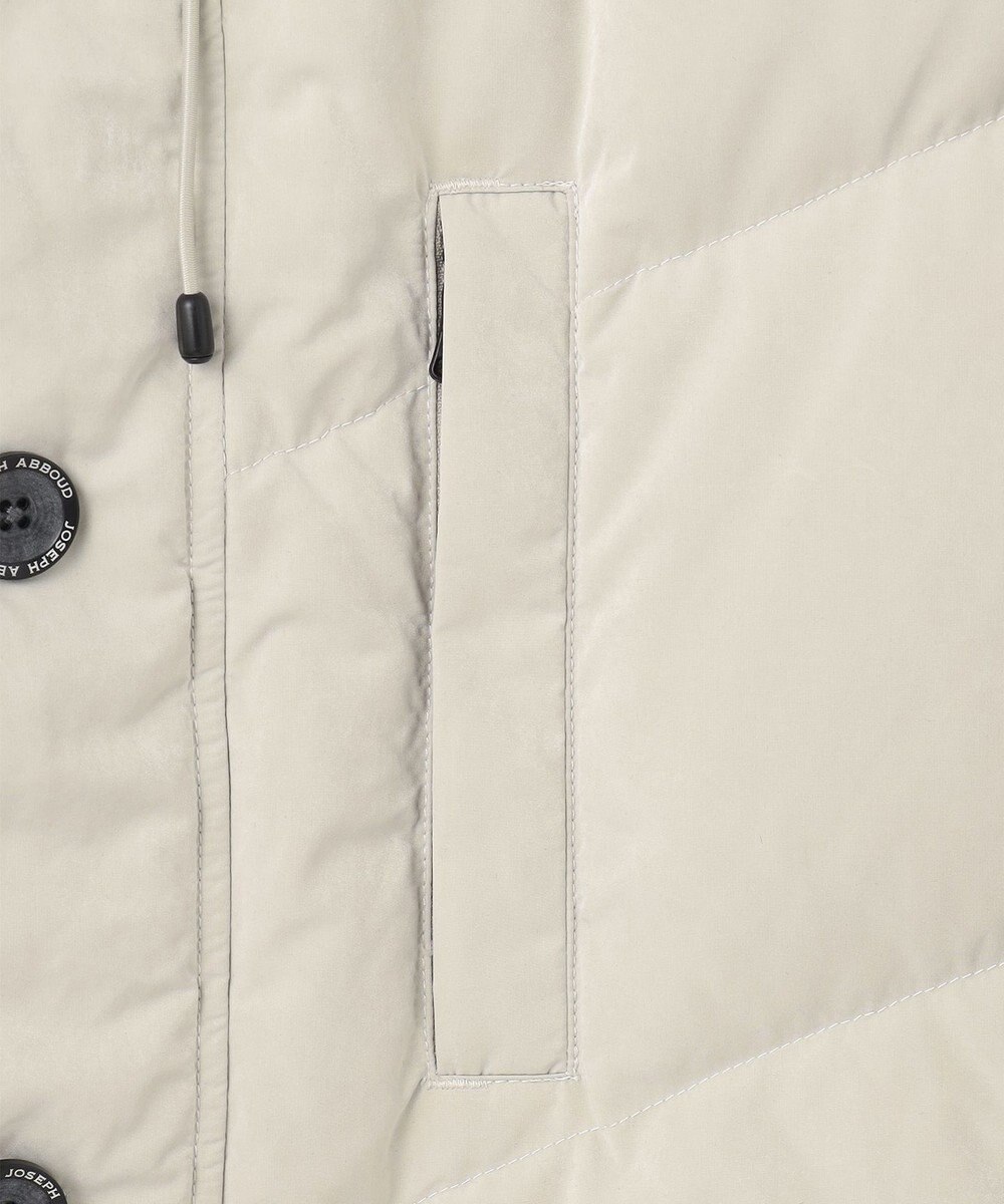 JOSEPH ABBOUD MOUNTAIN  【サスティナブル/ECO撥水/ECOファー/9ポケット/男女兼用】Pe/Nyピーチ ダウンコート 