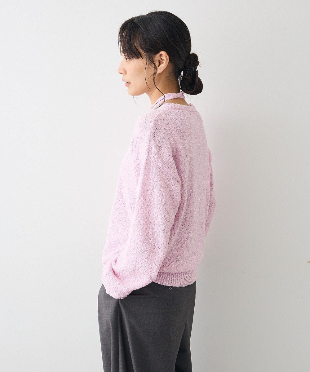 CRAFT STANDARD BOUTIQUE ファンシーヤーンVネックプルオーバー 