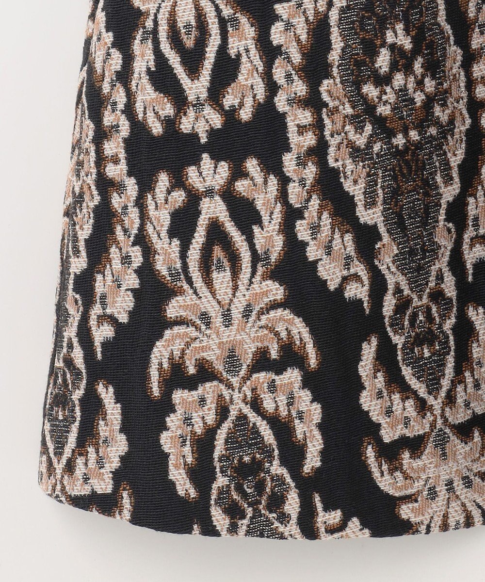 GRACE CONTINENTAL オーナメントジャガードスカート 