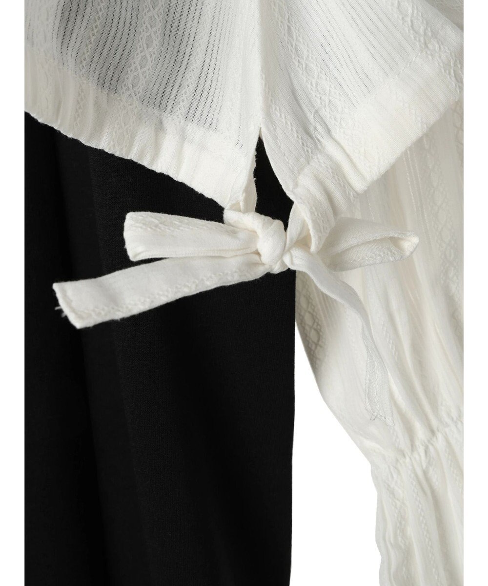 earth music&ecology ＳＥＴ２点ドビーショートブラウス＋キャミワンピース 