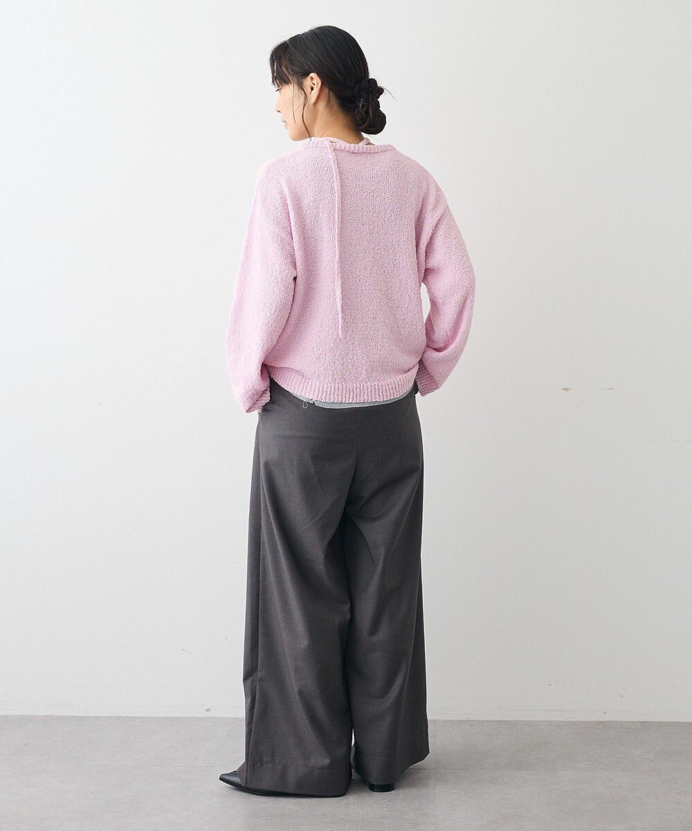 CRAFT STANDARD BOUTIQUE ファンシーヤーンVネックプルオーバー 