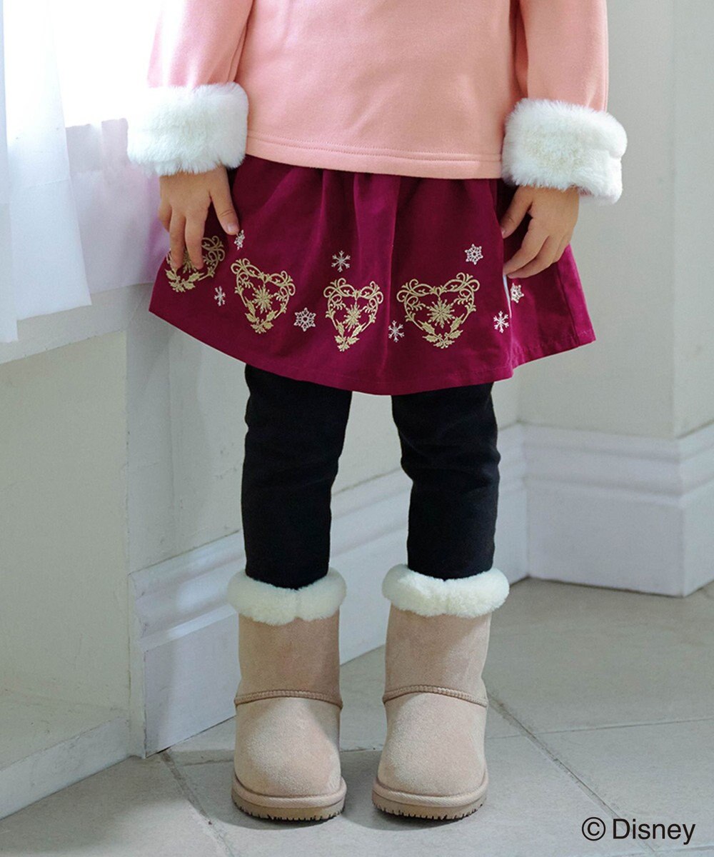 ANY KIDS 【ディズニー/FROZEN】裾刺繍スカッツ 