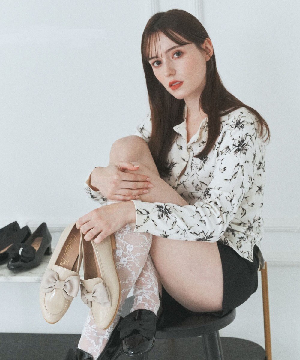 Bridget Birkin 【Bridget Birkin】ラウンドリボンローファー 