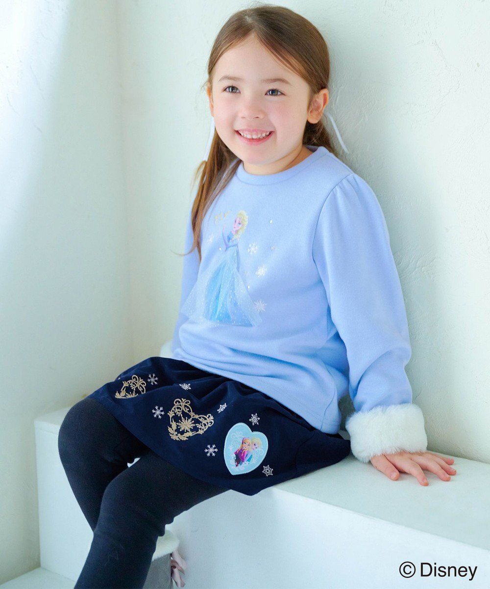 ANY KIDS 【ディズニー/FROZEN】裾刺繍スカッツ 
