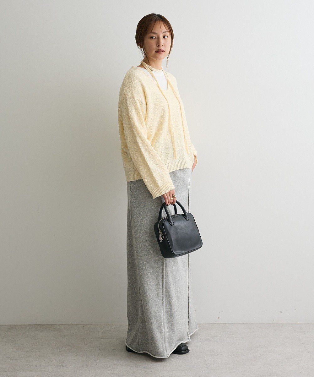 CRAFT STANDARD BOUTIQUE ファンシーヤーンVネックプルオーバー 