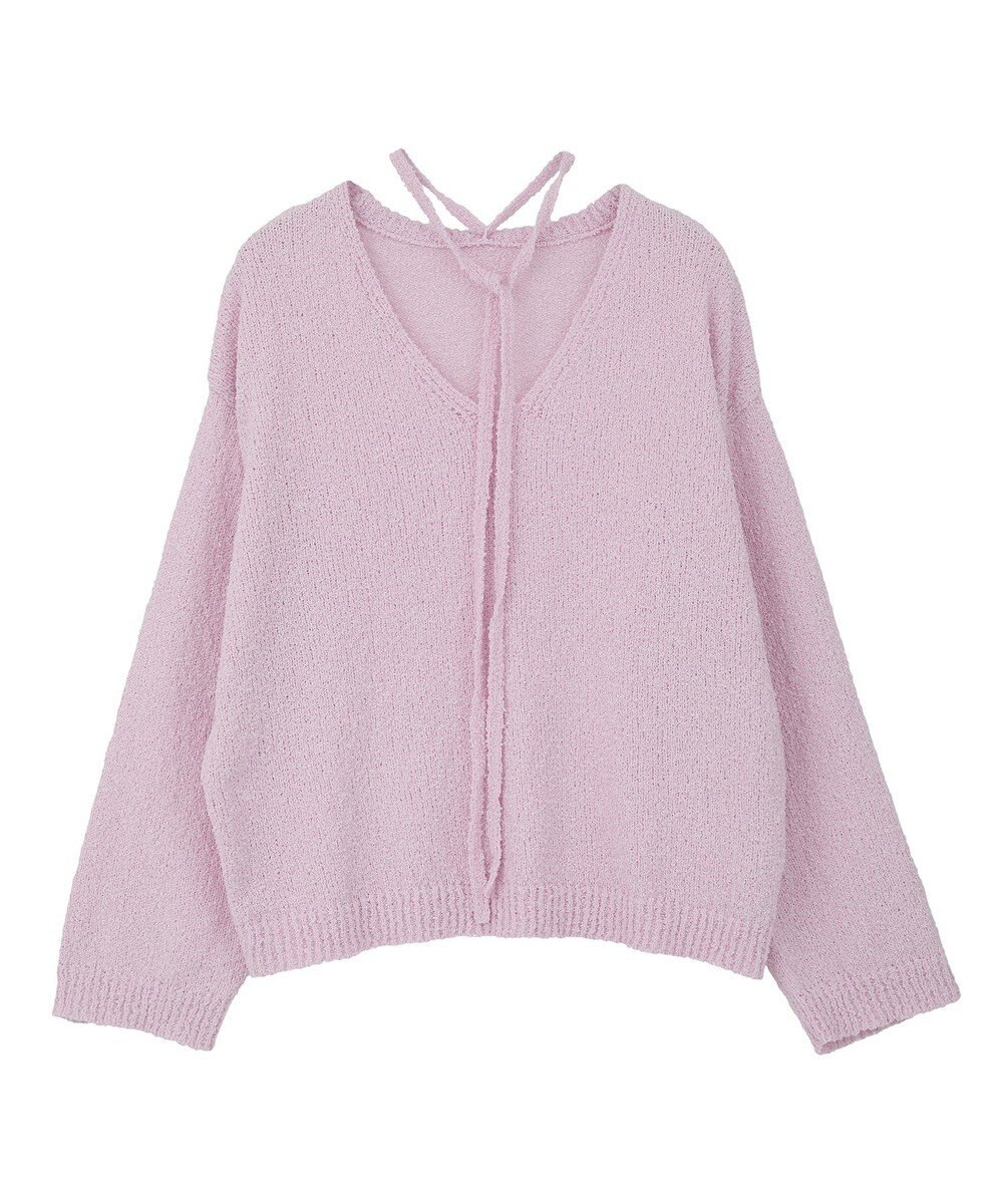 CRAFT STANDARD BOUTIQUE ファンシーヤーンVネックプルオーバー 