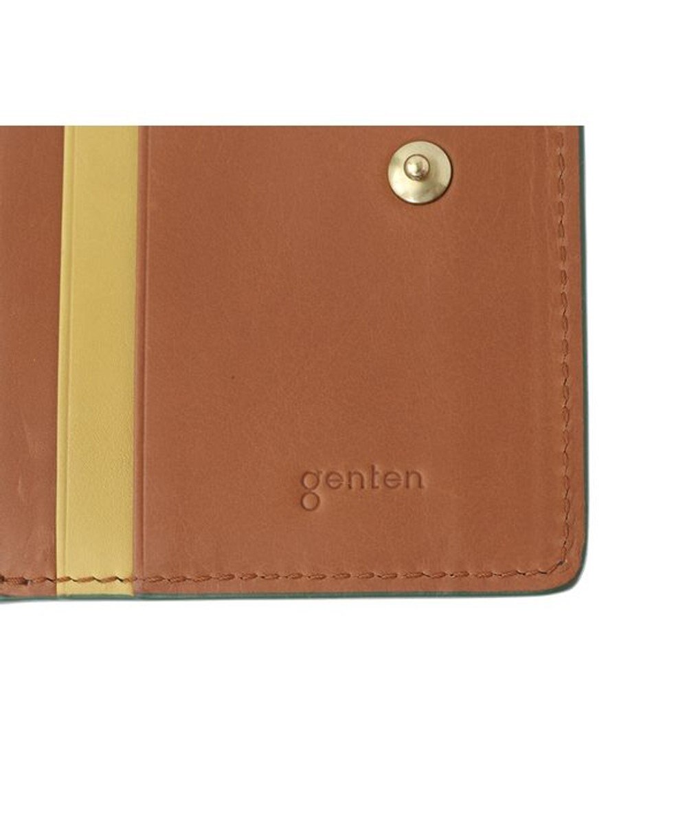 genten ミネルヴァ2 二つ折り財布内Lファスナー 