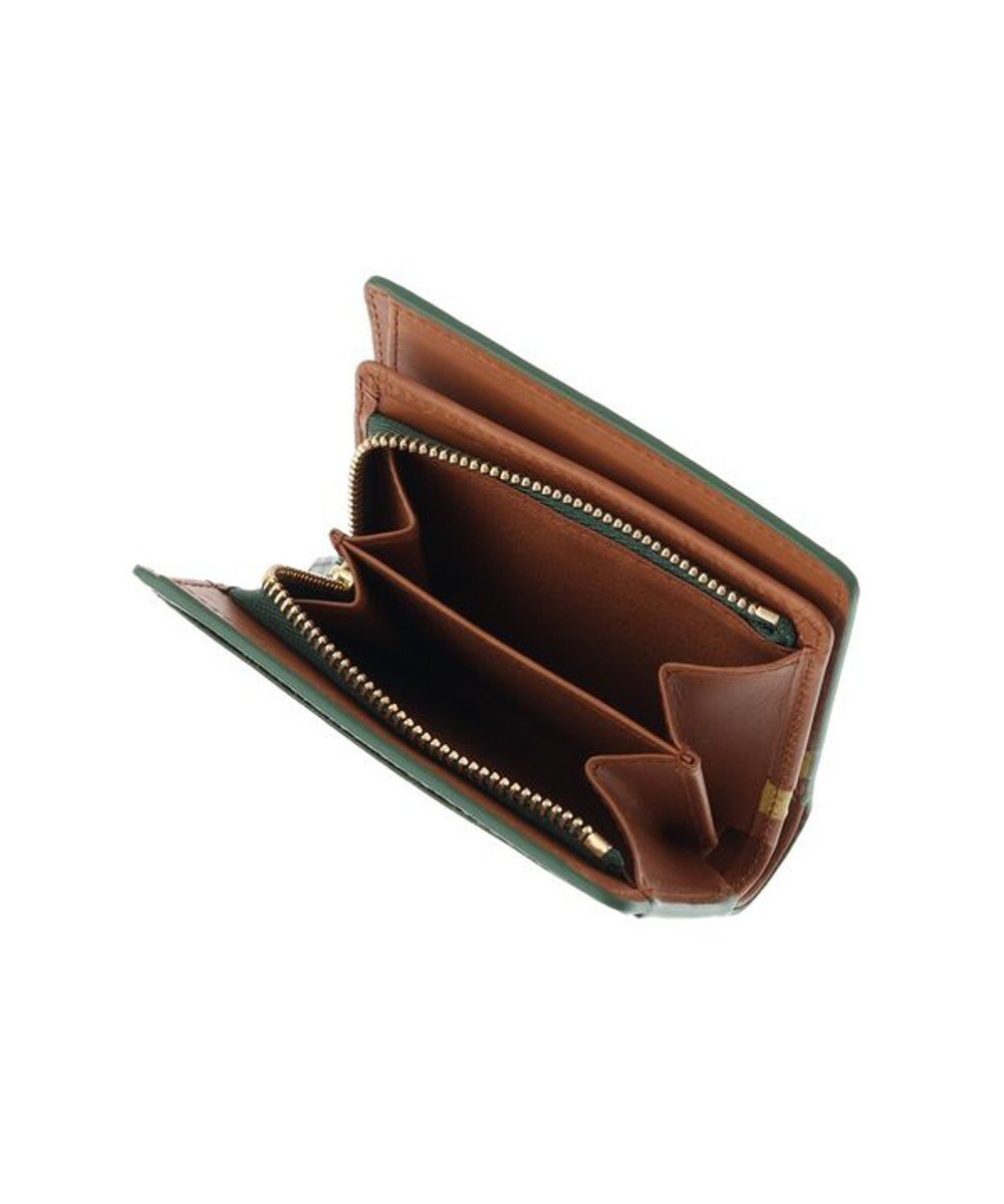 genten ミネルヴァ2 二つ折り財布内Lファスナー 