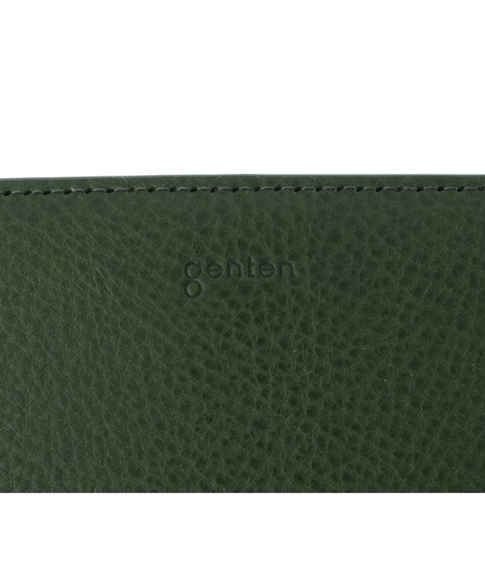 genten ミネルヴァ2 二つ折り財布内Lファスナー 