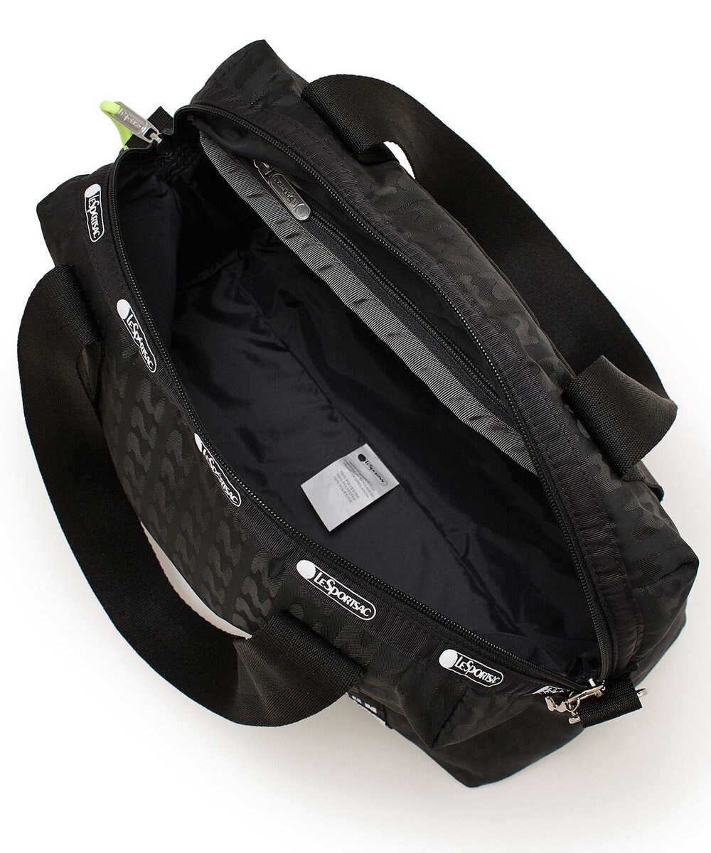 LeSportsac MSGM E/W COMMUTER TOTE/コミューターブラックジャカード 