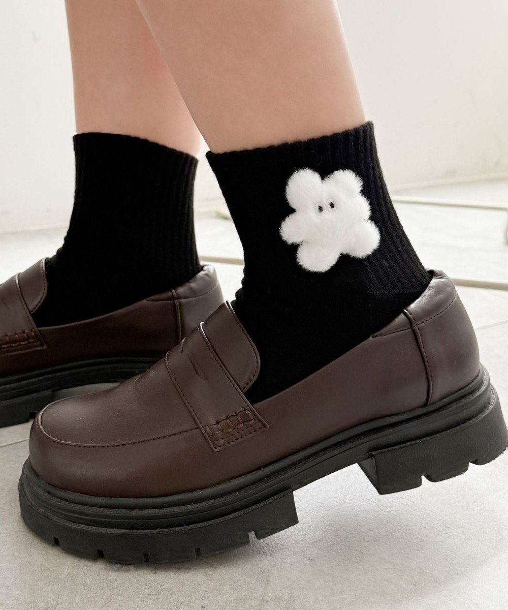 WEGO ぬいぐるみアンクルパイルソックス 