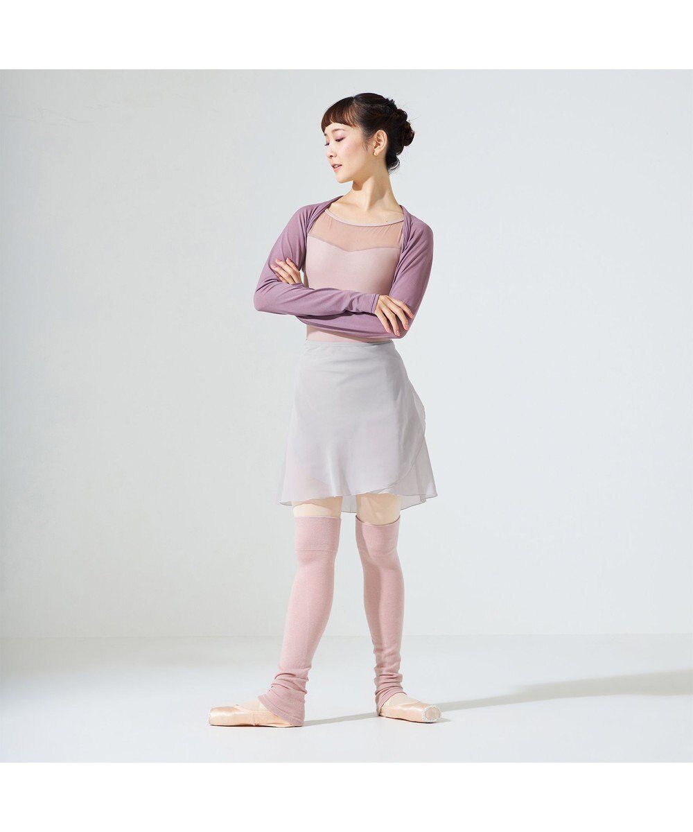 Chacott レッグウォーマー ミディアム丈 (サーモギア（R）糸使用） 