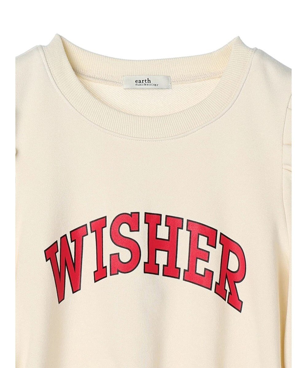 earth music&ecology ウラケロゴ短丈プルオーバー 