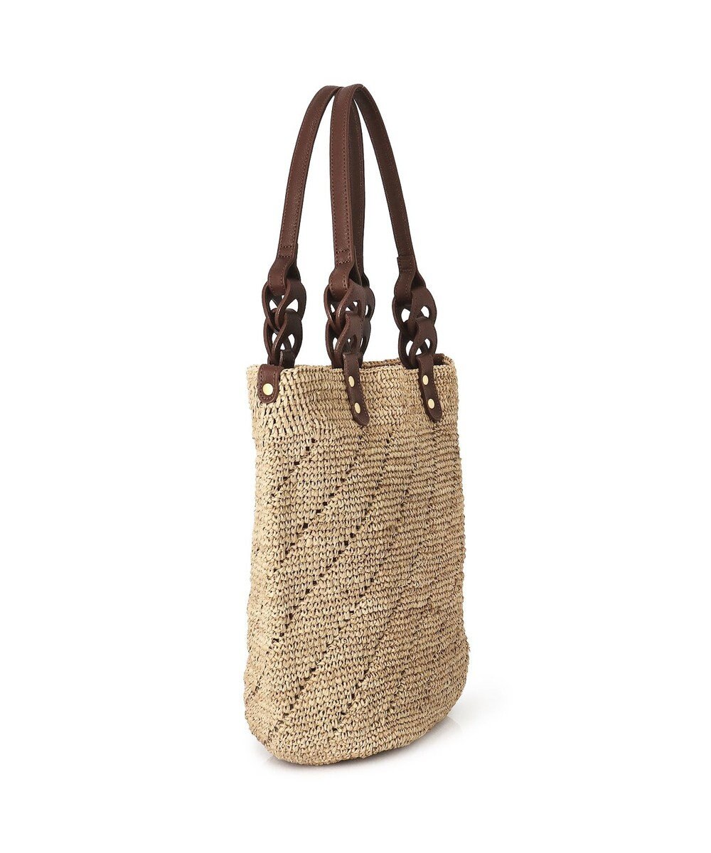 IBIZA ラフィア　セミショルダーバッグ 