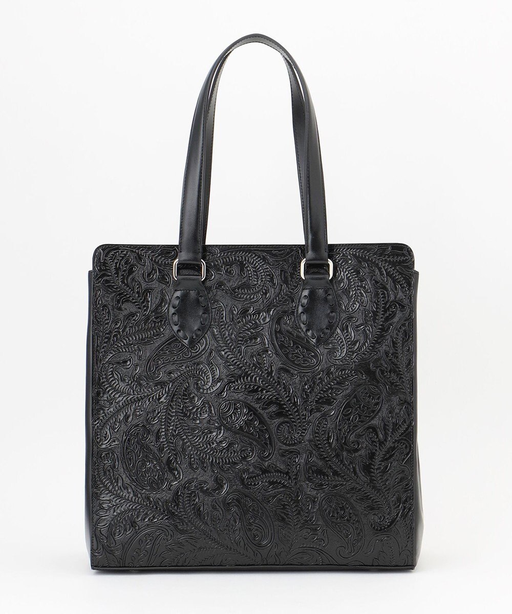 GRACE CONTINENTAL Leather Tote Bag 
