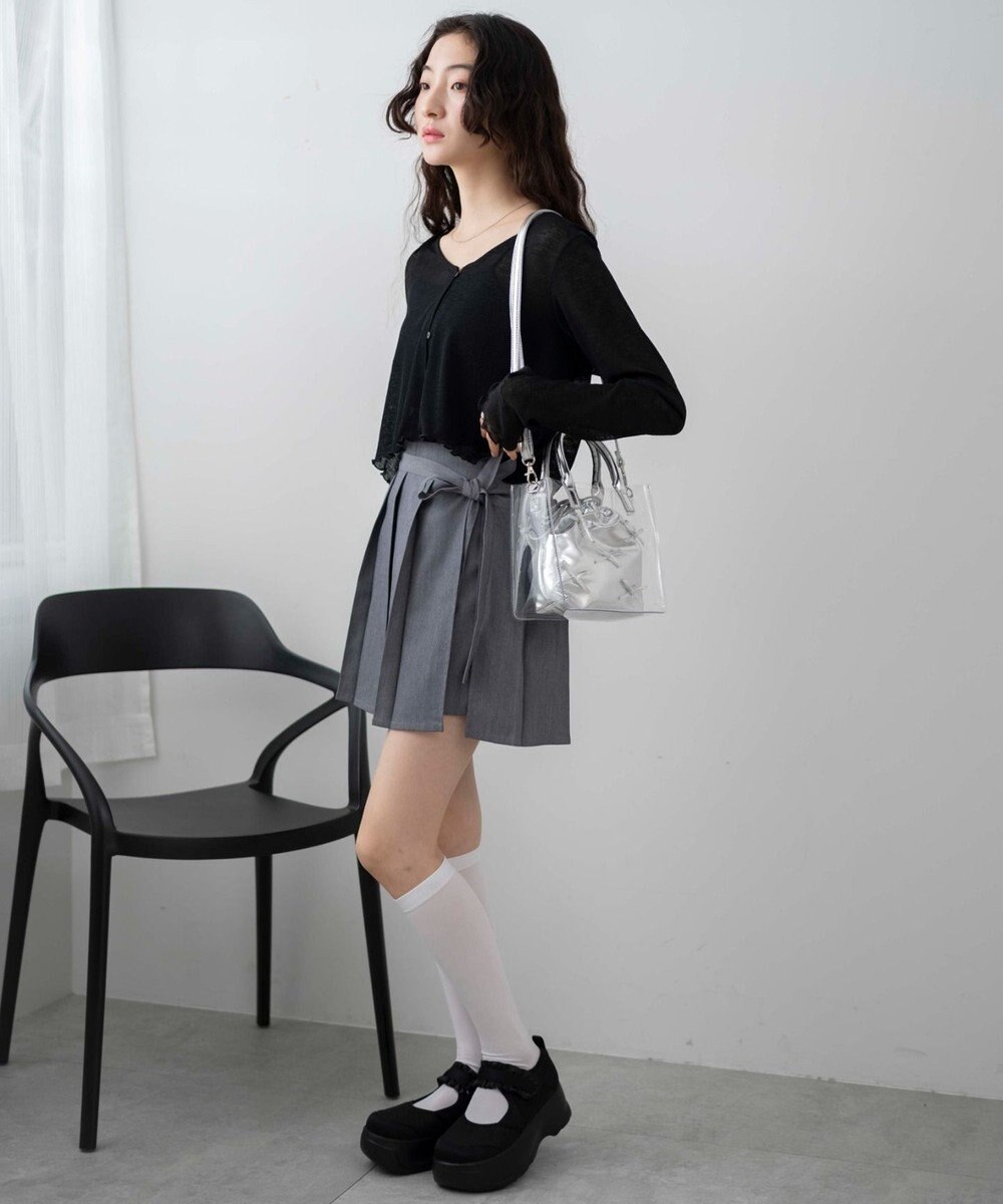 WEGO 巾着付きクリアショルダー 