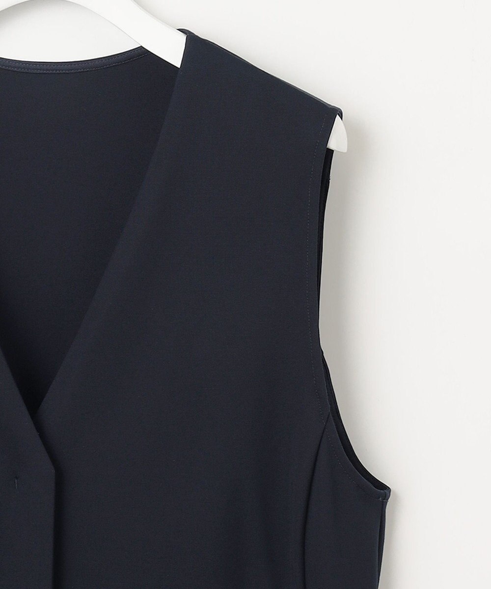 J.PRESS LADIES 【洗える】Hari-Puru jersey ジレ 