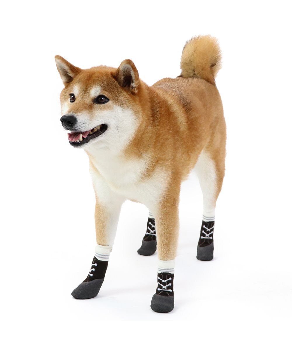 PET PARADISE 犬 靴 靴下 フィットシューズ 【SM】 グリーン ブラウン 