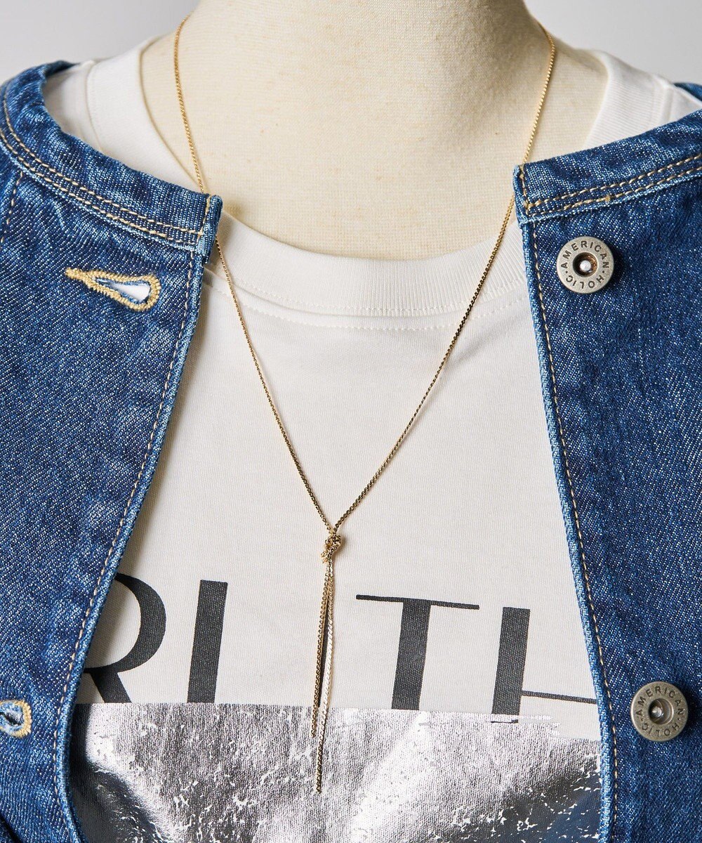 AMERICAN HOLIC ノットチェーンネックレス 