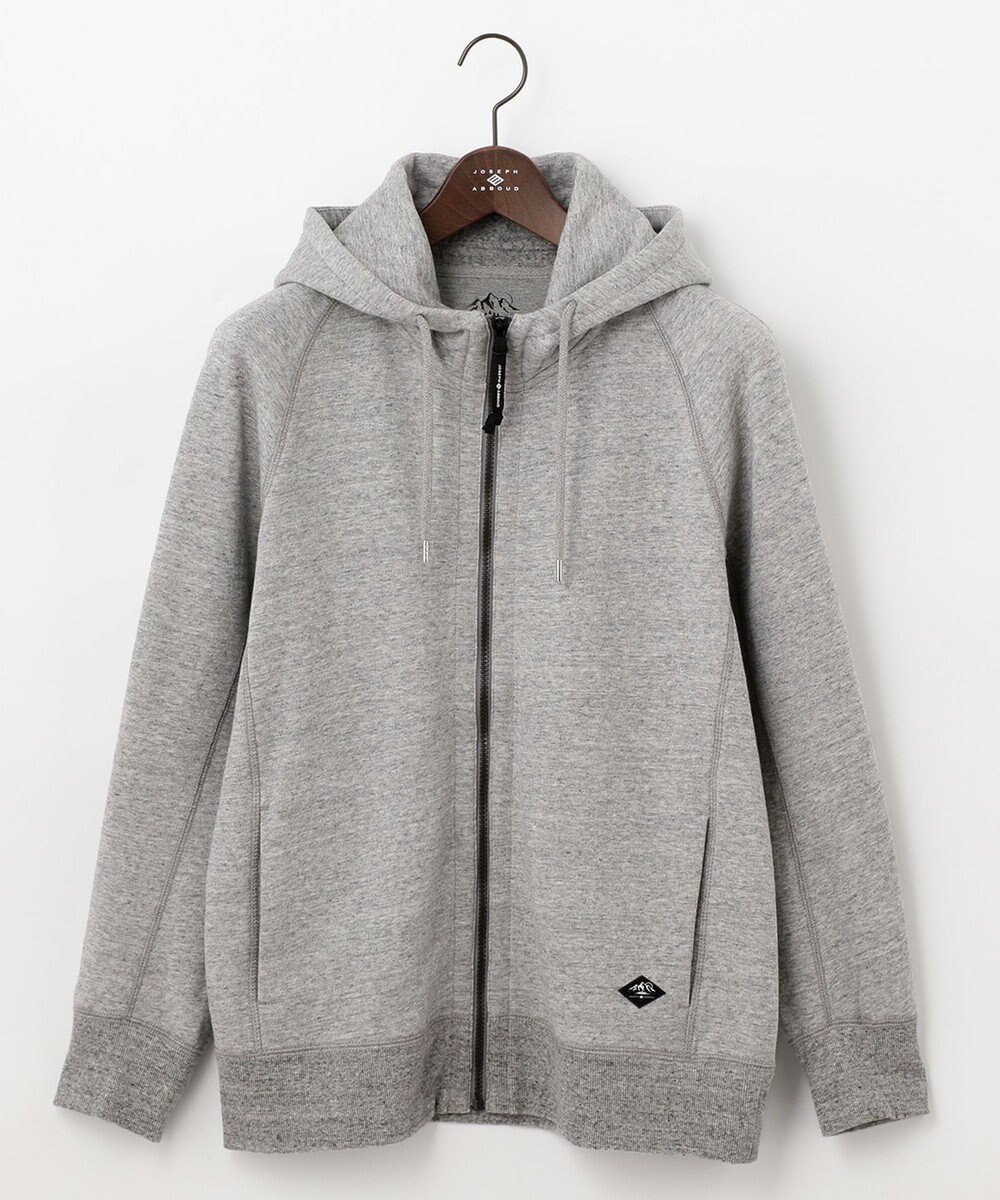 JOSEPH ABBOUD MOUNTAIN 【UNISEX】OGパイルエンブロイダイリー パーカー 
