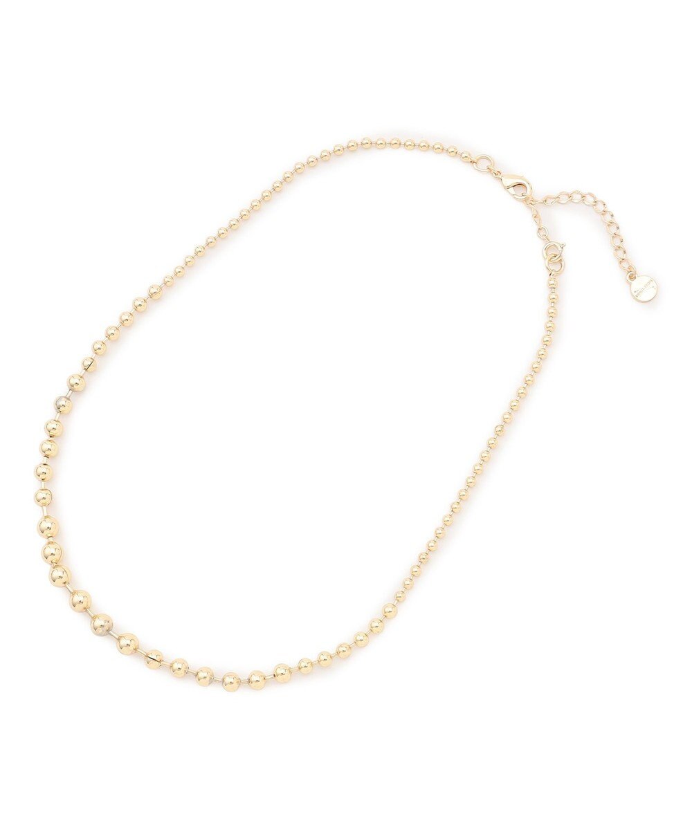 23区 【先行予約】3WAY メタルボール＆チェーン ネックレス 