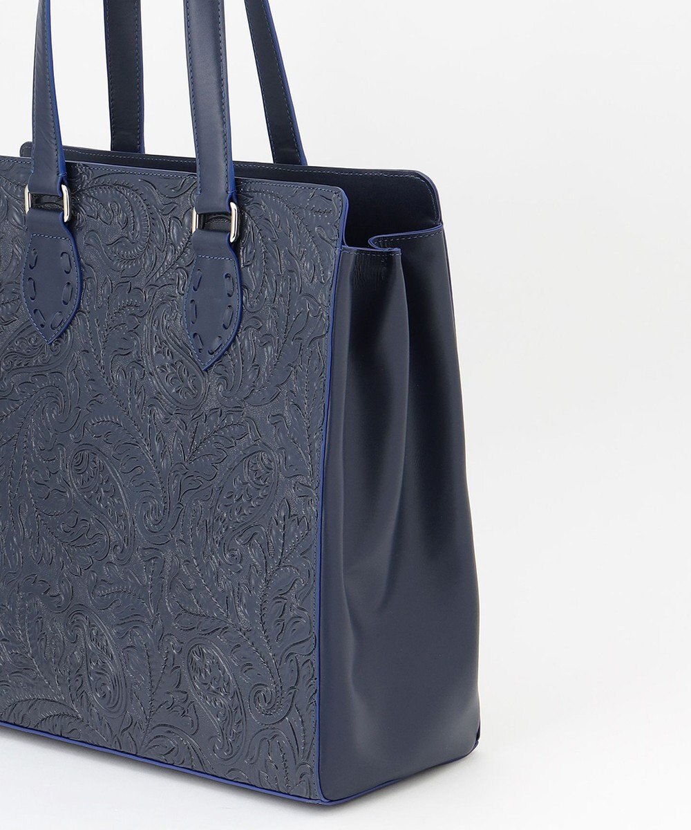 GRACE CONTINENTAL Leather Tote Bag 