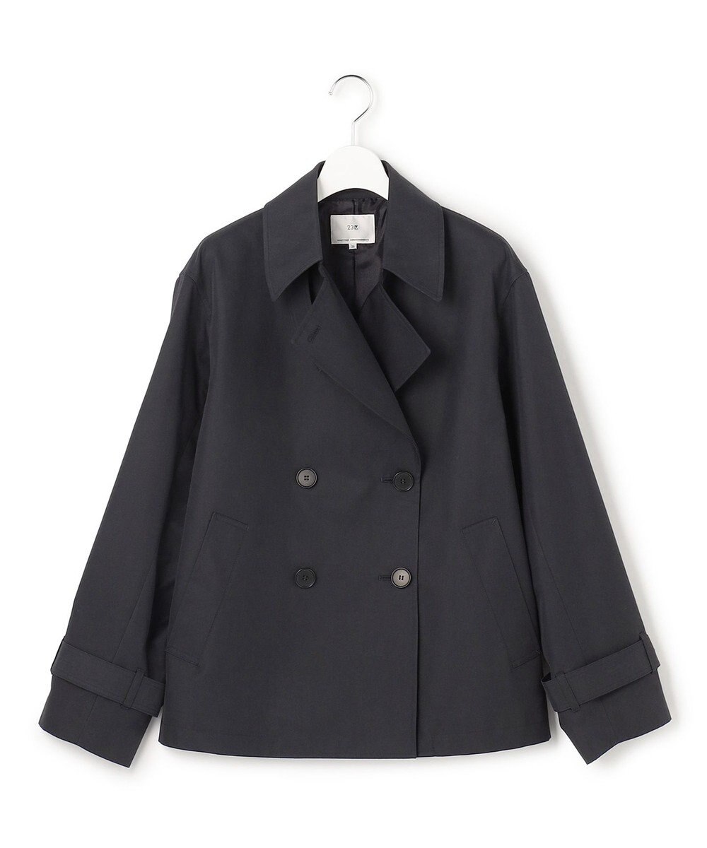 23区 【先行予約】エアータンブラー TCギャバジン ハーフ コート 