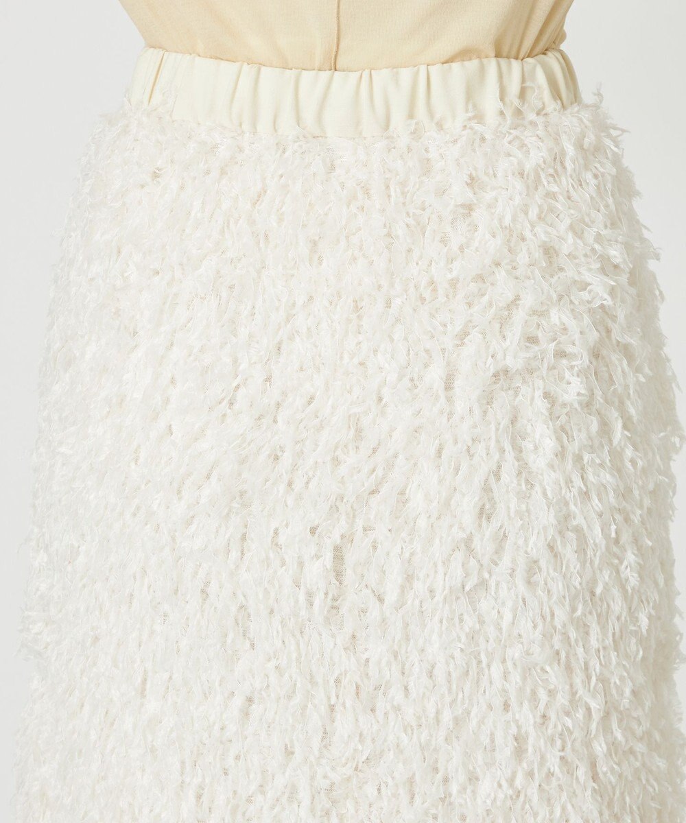 NAVE 【Nave・洗える】フェザーフリンジ スカート 
