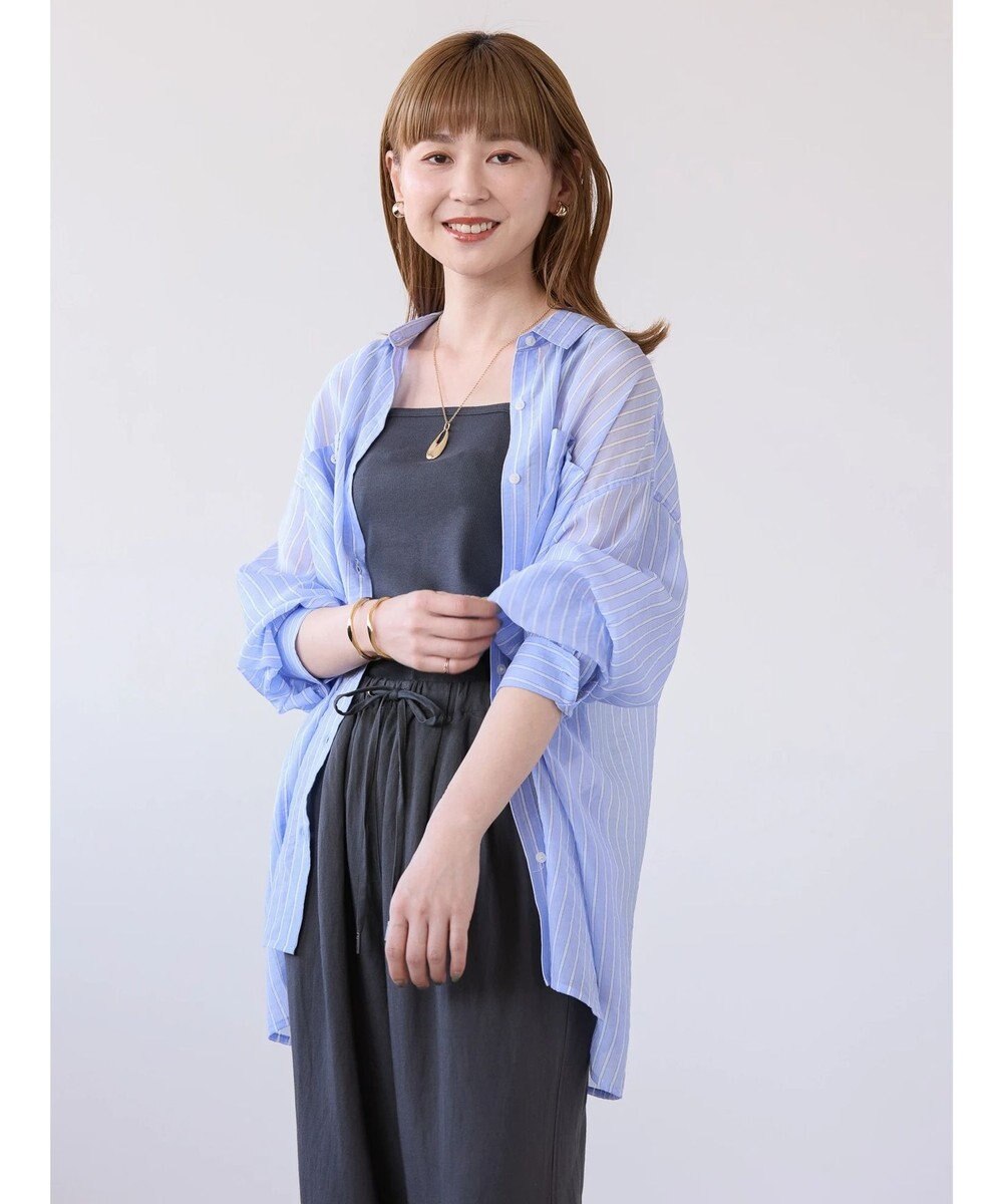 AMERICAN HOLIC シアーＣＯＯＬＷポケットシャツ 