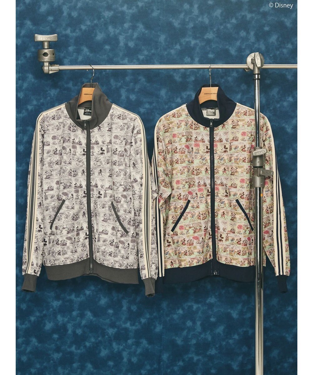AMERICAN HOLIC Disney/総柄トラックジャケット 