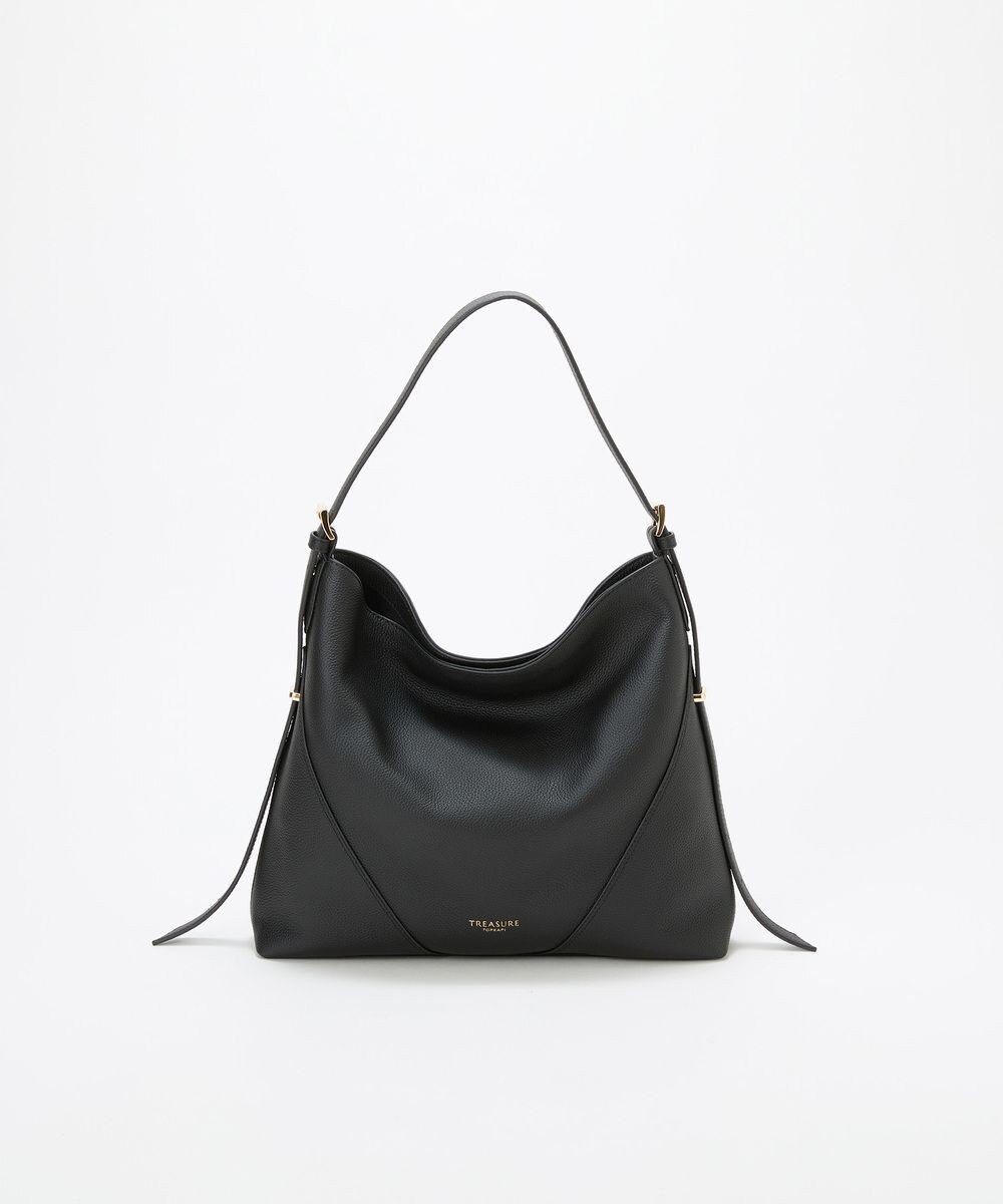 TOPKAPI 【TREASURE TOPKAPI】シュリンクレザー ワンハンドル 2way ショルダー バッグ 