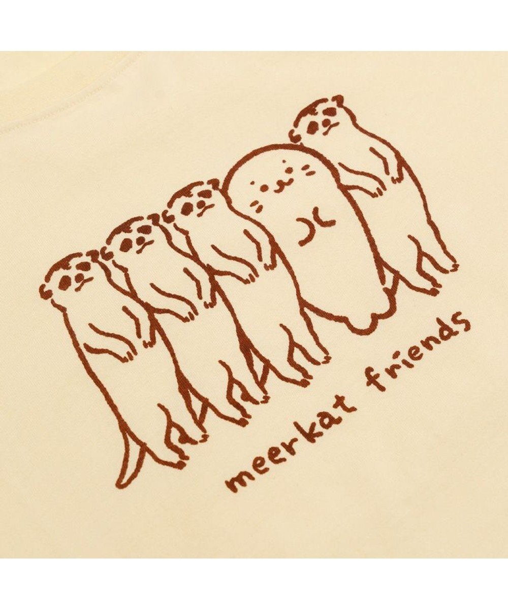 Mother garden しろたん Tシャツ 半袖 販売店舗限定《ミーアキャット》ユニセックス 