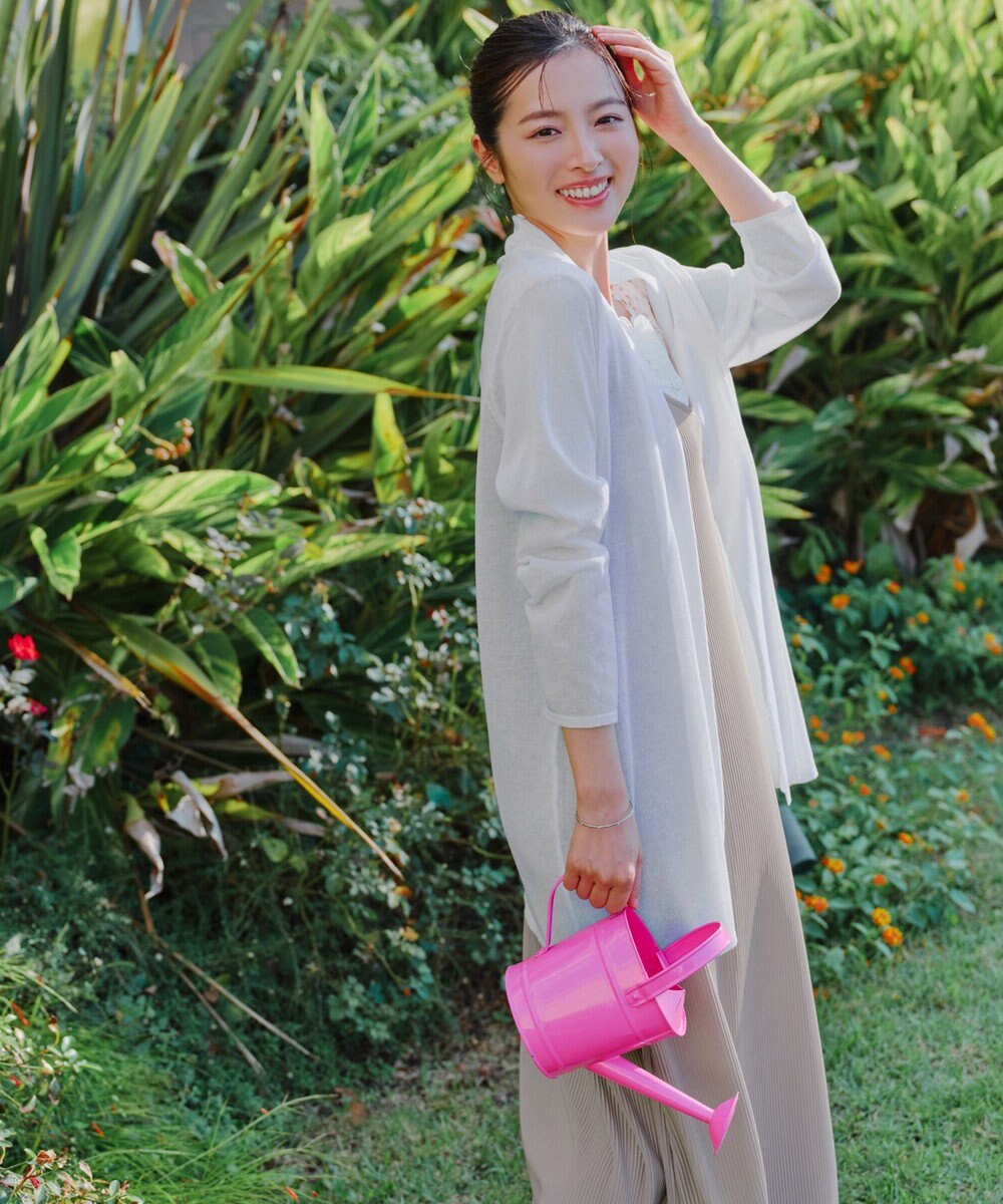 Tiaclasse ロングトッパーカーディガン 