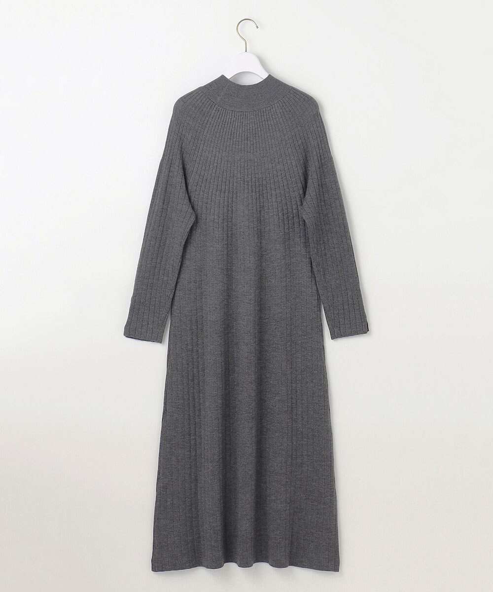 ANY SIS S 【洗える】求心リブニット ワンピース 