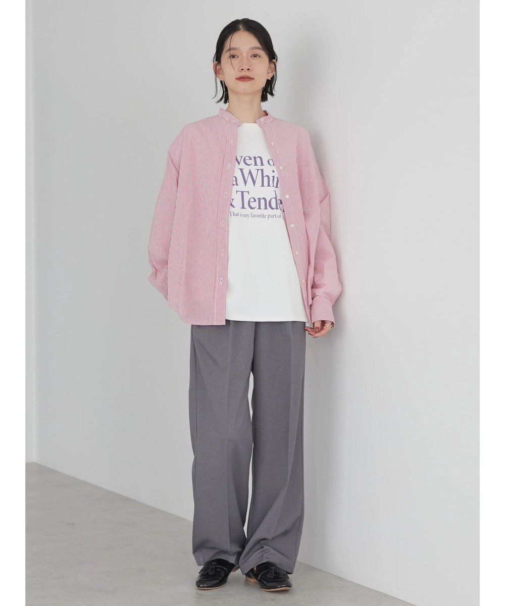 AMERICAN HOLIC 綿ブロードＢＩＧシャツ 