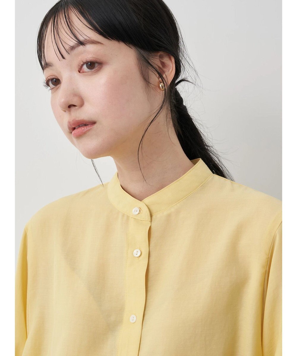 earth music&ecology ボリュームタック袖ブラウス 