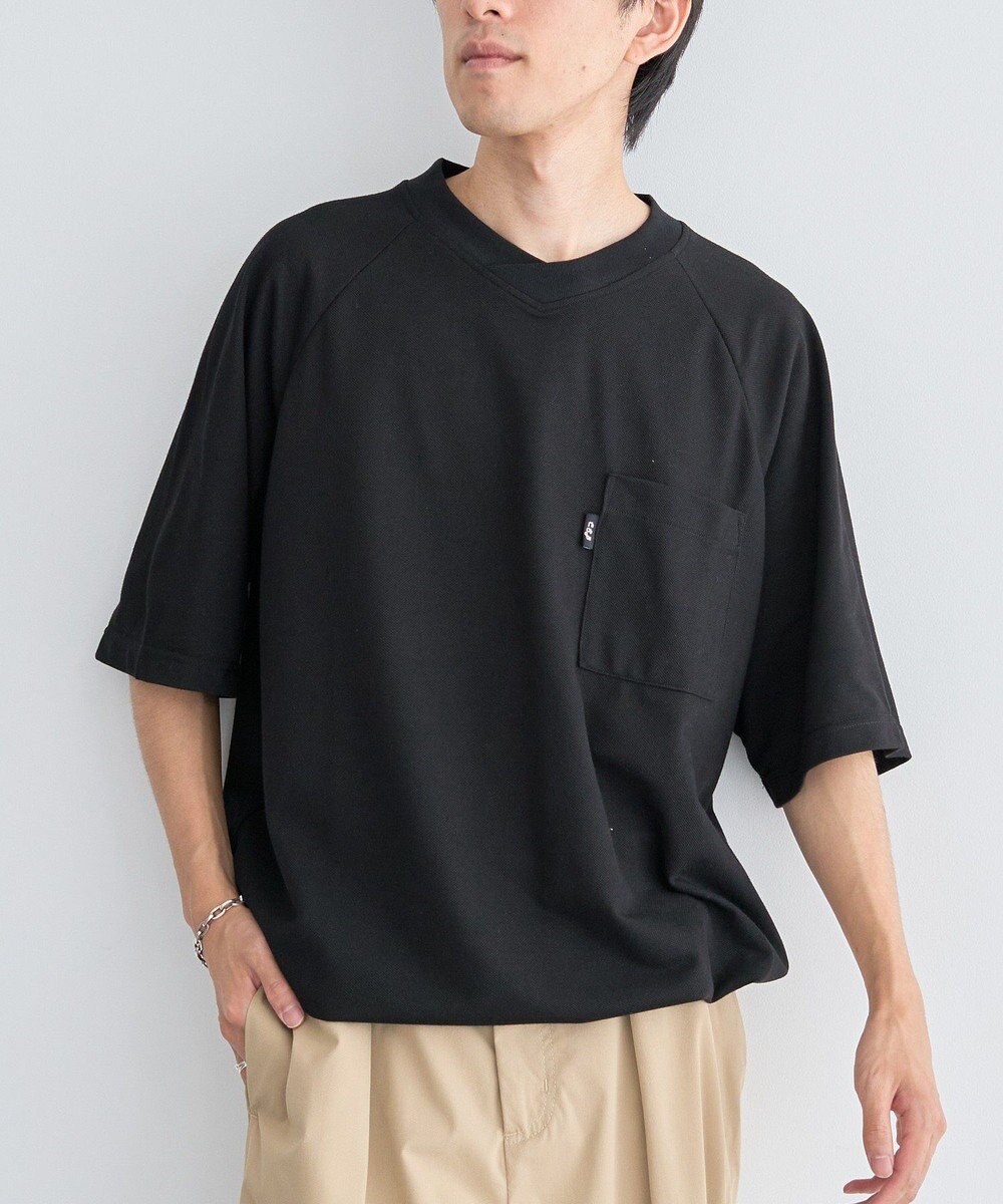 CRAFT STANDARD BOUTIQUE カノコドロストラグランＴシャツ 